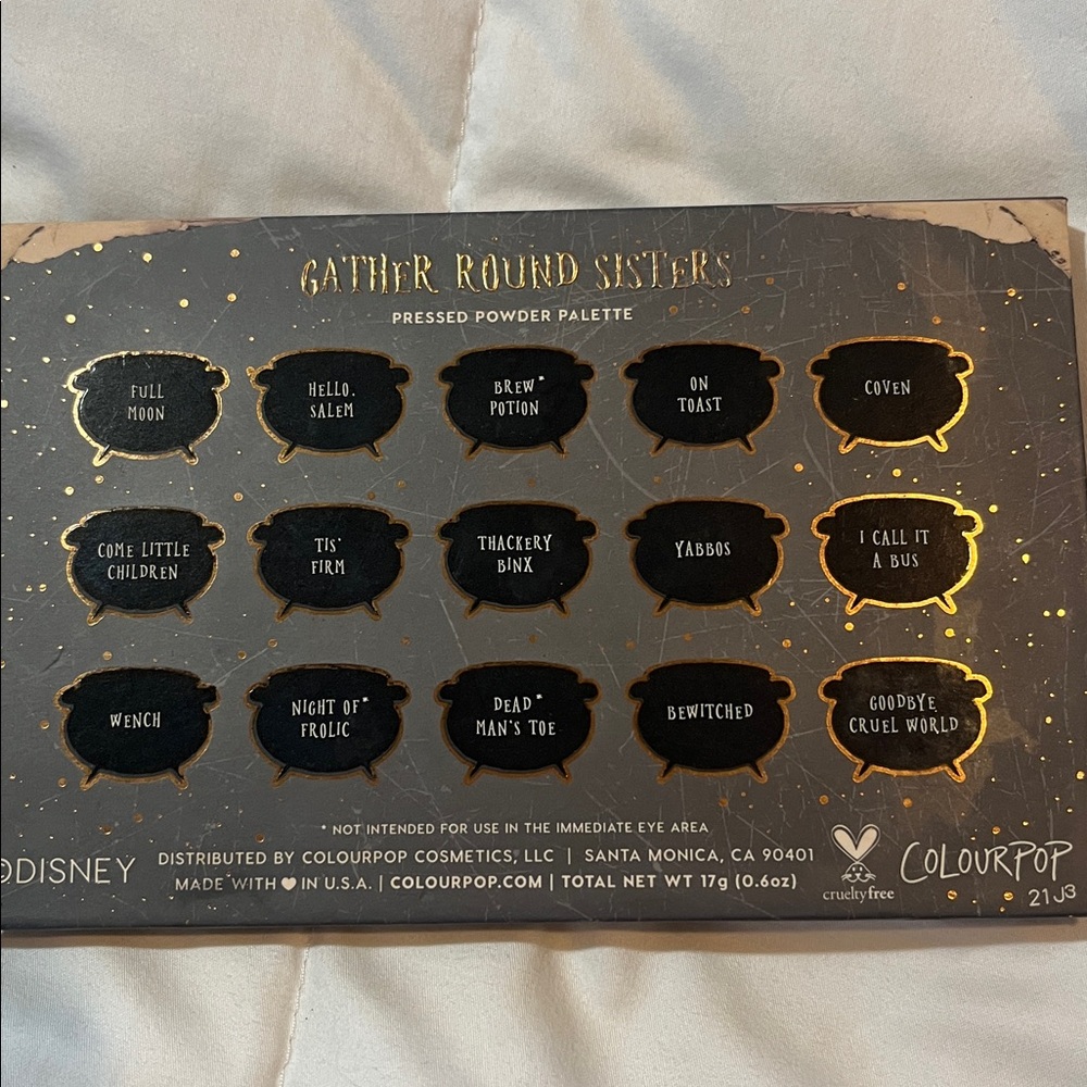 Colourpop Disney Hocus Pocus Pallet Set - Picture 8 of 9